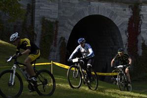 Cycling  photoshoot Jezernice Viaducts MTB race 15. 10. 2016